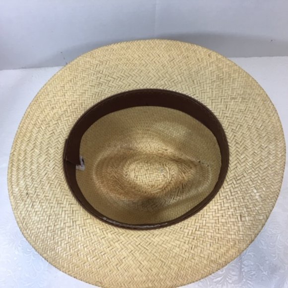Moreno Calidad Corona Palm Straw Sun Hat - Picture 8 of 14